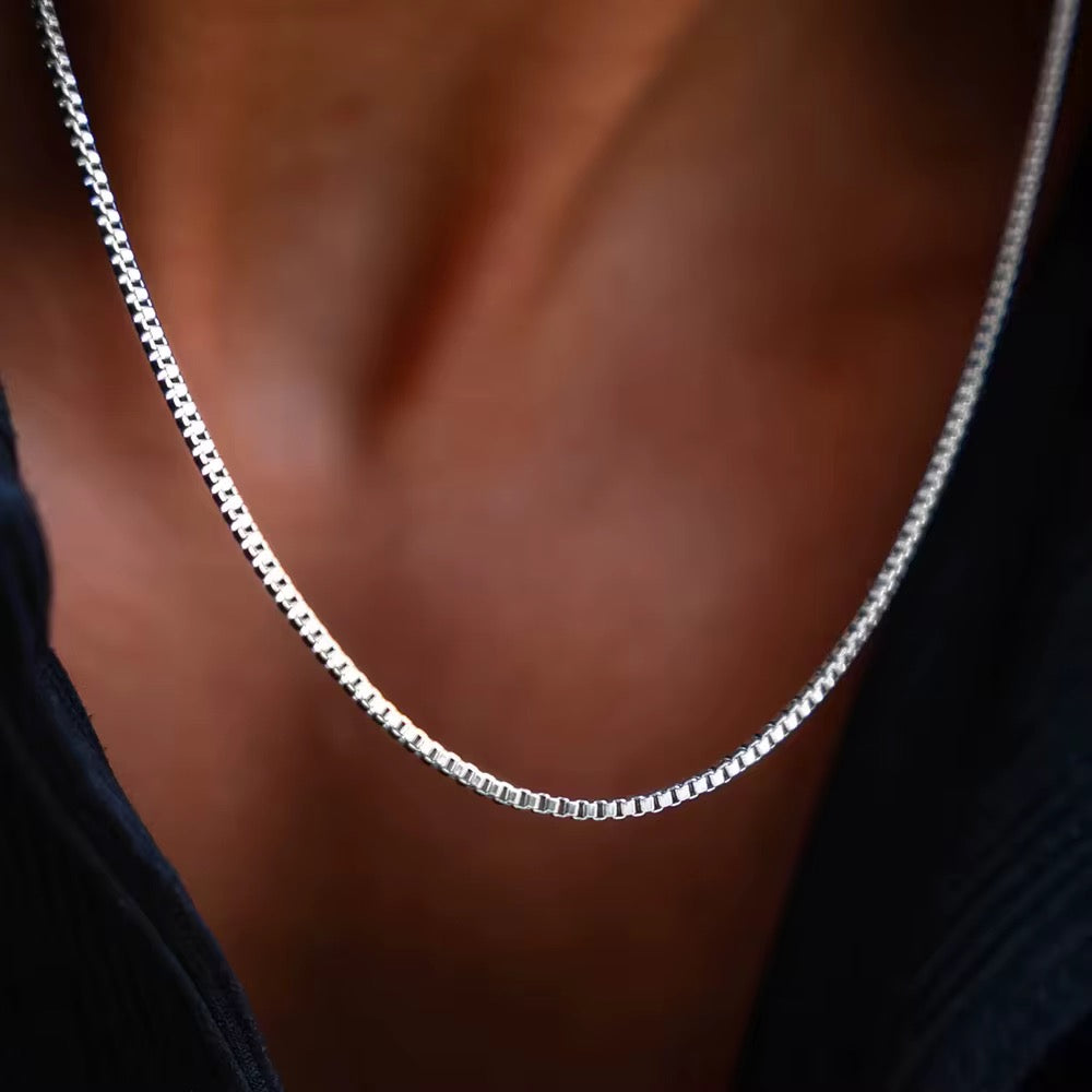 BOX CHAIN NECKLACE