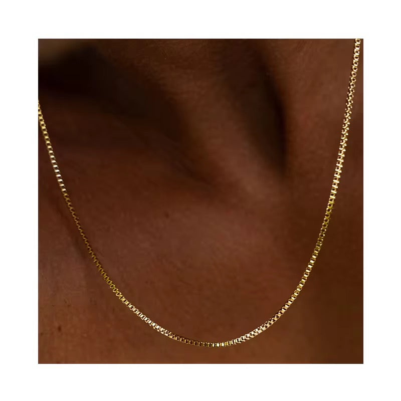 BOX CHAIN NECKLACE