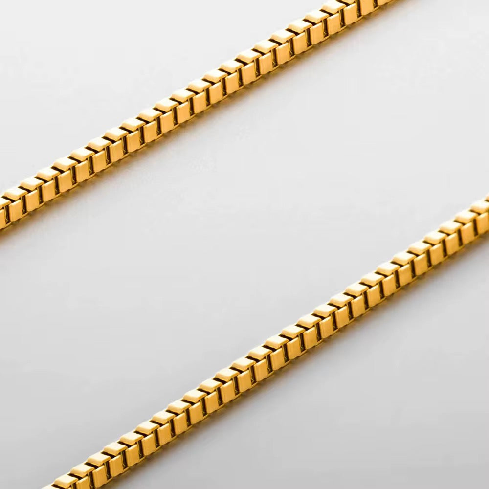 BOX CHAIN NECKLACE