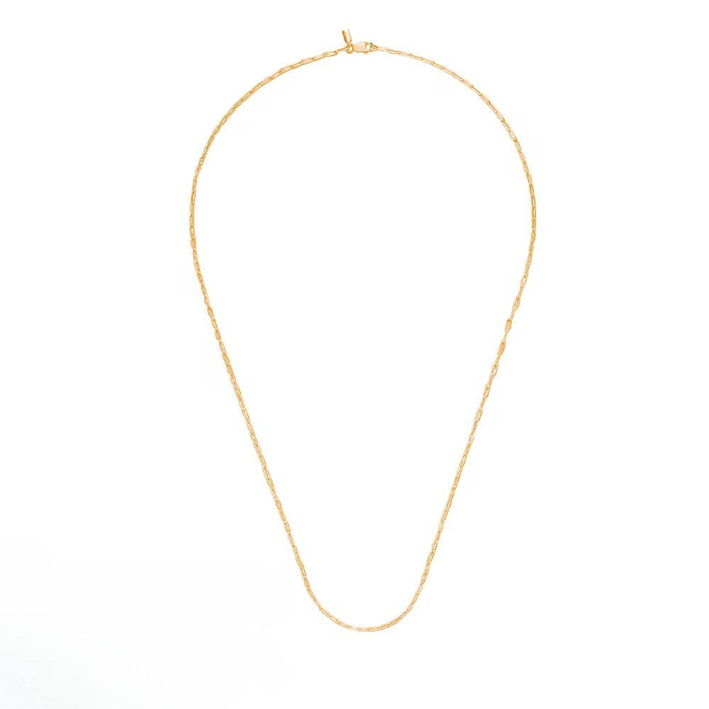 PAPERCLIP CHAIN NECKLACE