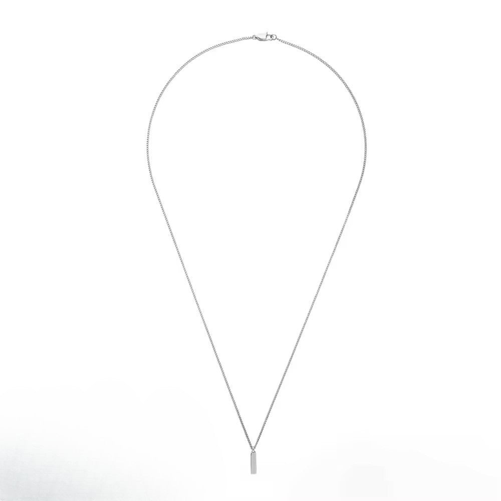 MINIMAL CHAIN PENDANT NECKLACE