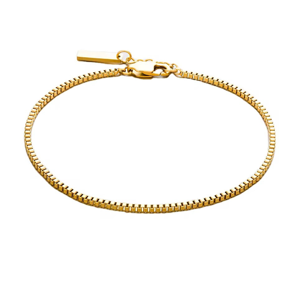 BOX CHAIN BRACELET